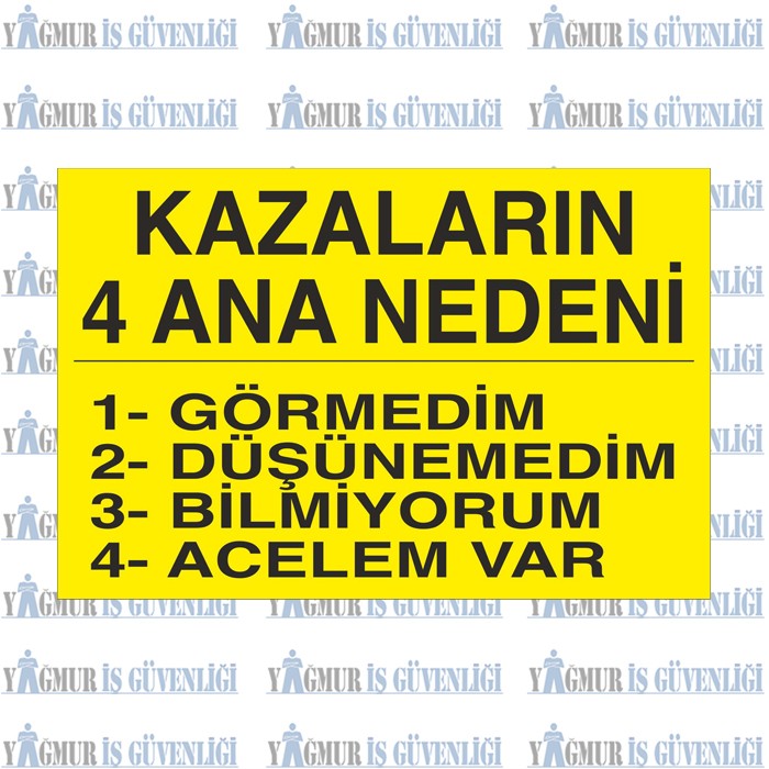 İKAZ LEVHALARI